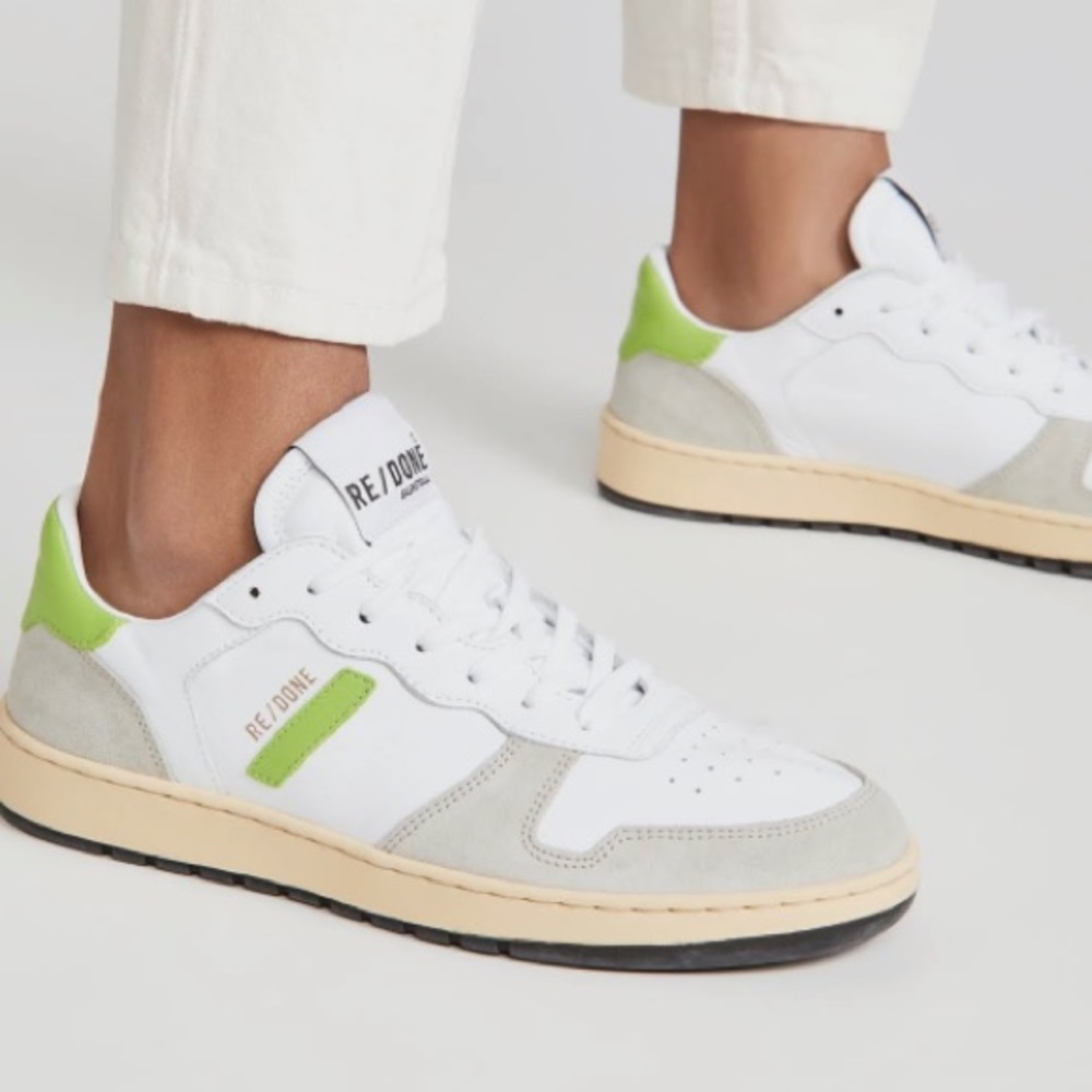Re/Done “80s Basketball Shoes” Sneakers Sz38
